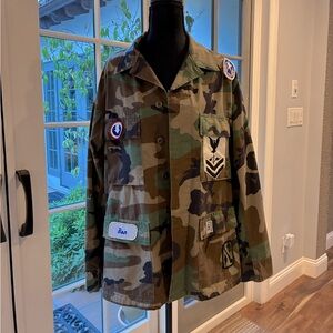 ICON Camouflage Jacket with Patches